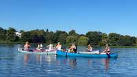 Rüstzeitteam der AVTCh auf der Alster