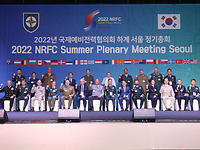 NATO National Reserve Forces Committee Gruppenbild mit allen Teilnehmenden der Veranstaltung