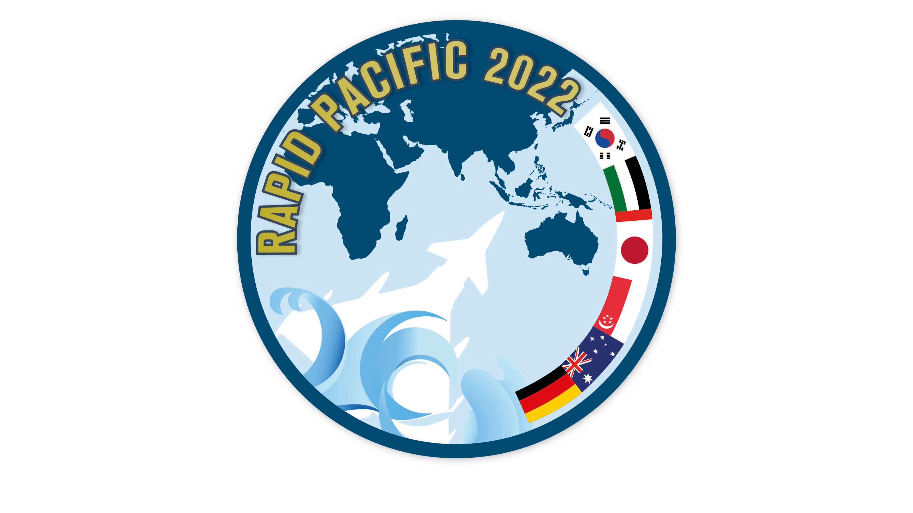 ドイツ空軍 RAPID PACIFIC 2022記念パッチ This is Rapid Pacific 2022