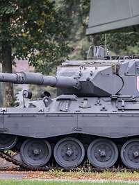 der ältere Kampfpanzer Leopard 1