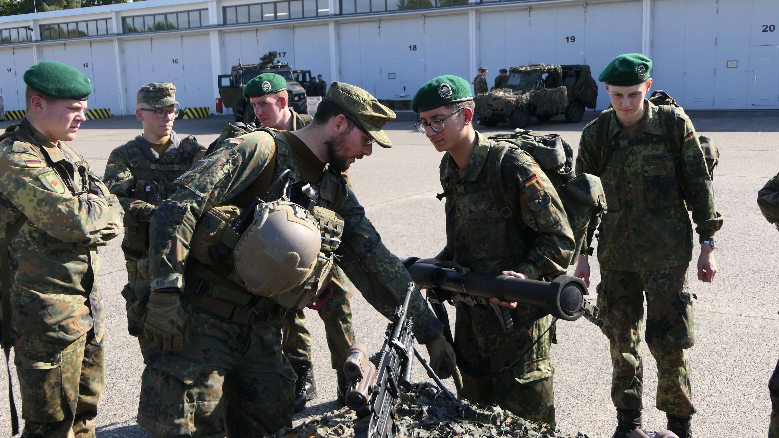 Orientierungstag beim Panzergrenadierbataillon 212