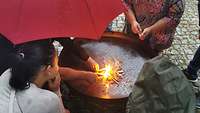 Entfachen des „Feuers der Liebe“ beim Seminar für Paare