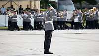 Soldaten bei einem Appell