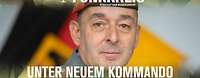 Funkkreis #127: Neuaufstellung Territoriales Führungskommando Podcast-Logo ,,Funkkreis" und Text ,,Unter neuem Kommando", dahinter Generalleutnant Breuer im Porträt