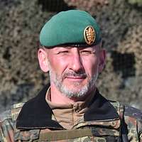 Ein Soldat im Porträt