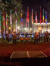 Eine Serenade bildete den Schlusspunkt der Jubiläumsveranstaltung „60 Jahre LGAI“.