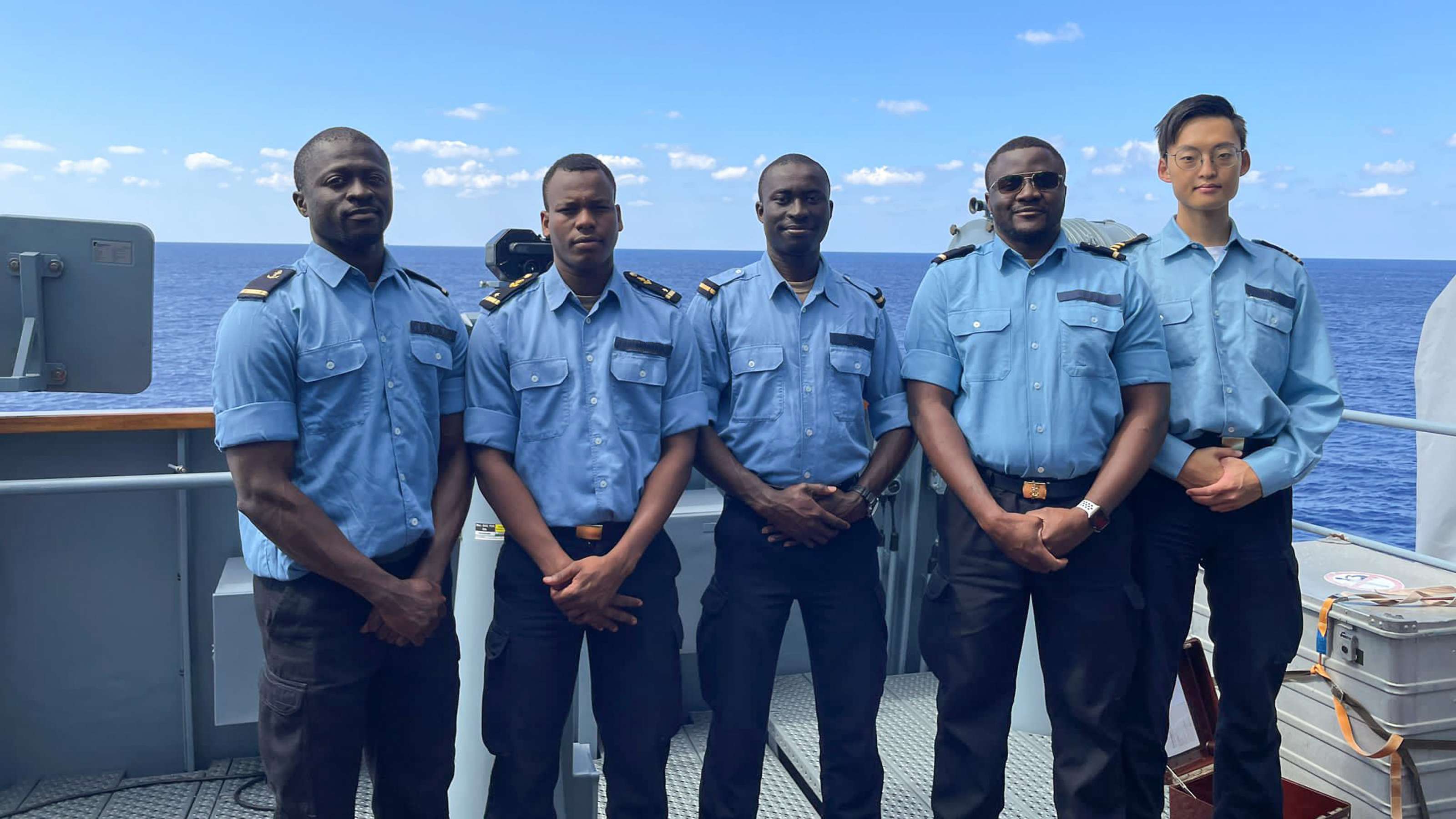 Austauschkadetten bei der Deutschen Marine