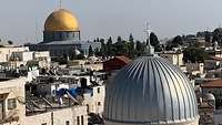 Blick über die Dächer Jerusalems