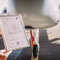 Die Musterzulassungsurkunde für die German Heron TP