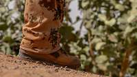 Unsichtbare Gefahr im Kampfstiefel