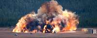 Shield Test in Sweden High speed image of a large explosion