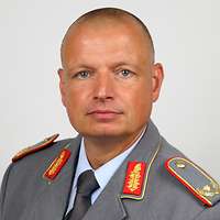 Portrait eines Soldaten