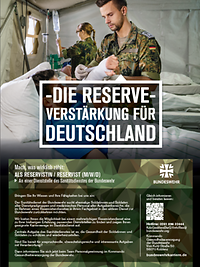 Deine Reserve. Verstärkung für Deutschland.