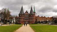 Das Holstentor in Lübeck