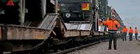 Hafenumschlag Koper Bundeswehr Eisenbahnverladung