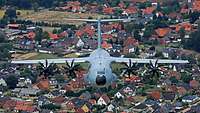 A400M flying low
