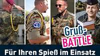 Gruß-Battle, für Ihren Spieß im Einsatz