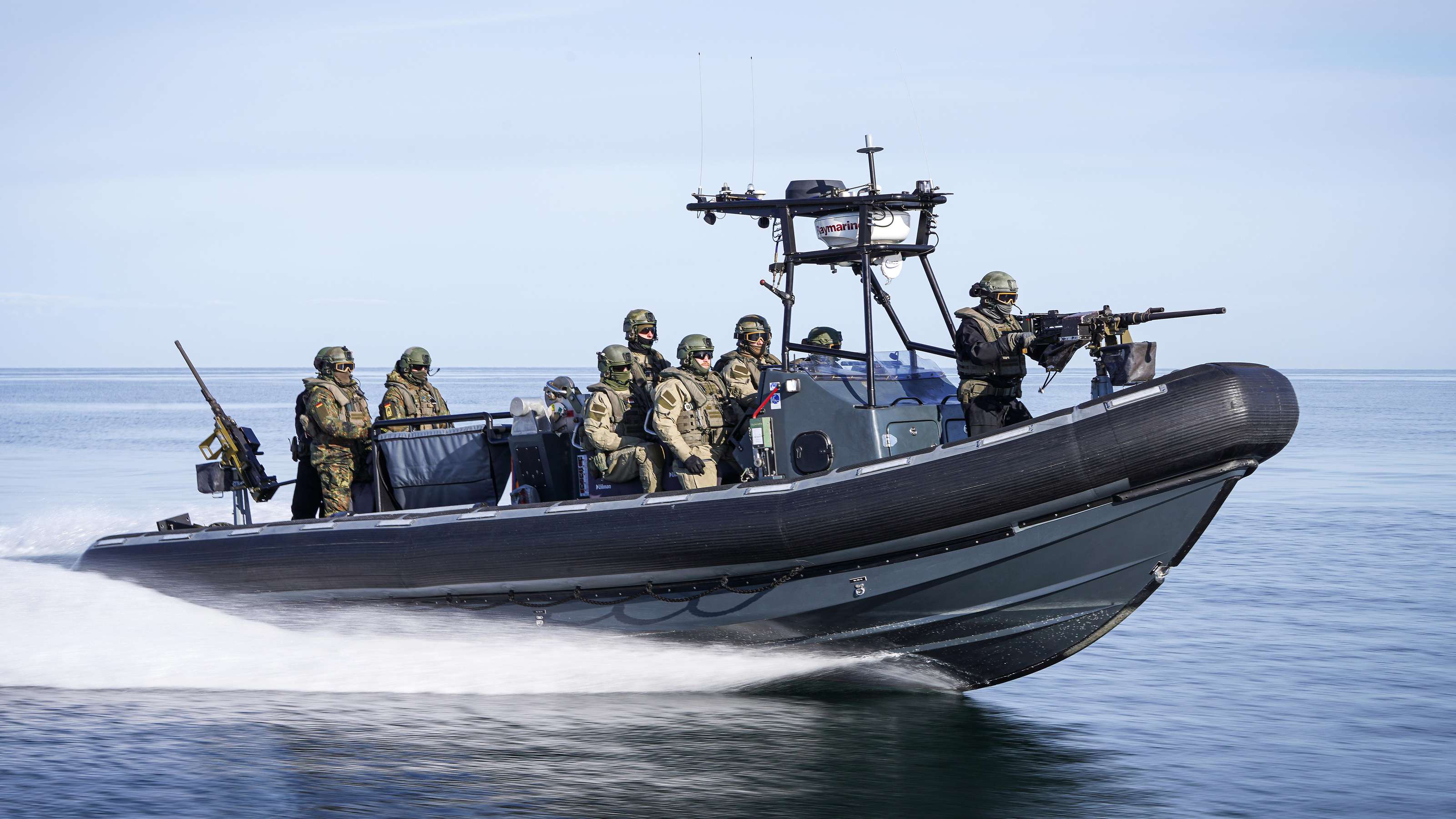 Image des navires vedettes en cours de livraison en République de Kartvélie