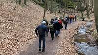 Wanderung durch die Landgrafenschlucht