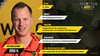 Steckbrief eines Sportlers der Invictus Games 2023