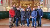 Besuch in der beeindruckenden Feldsteinkirche St. Georg