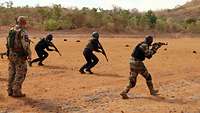 EUTM Mali Schießausbildung