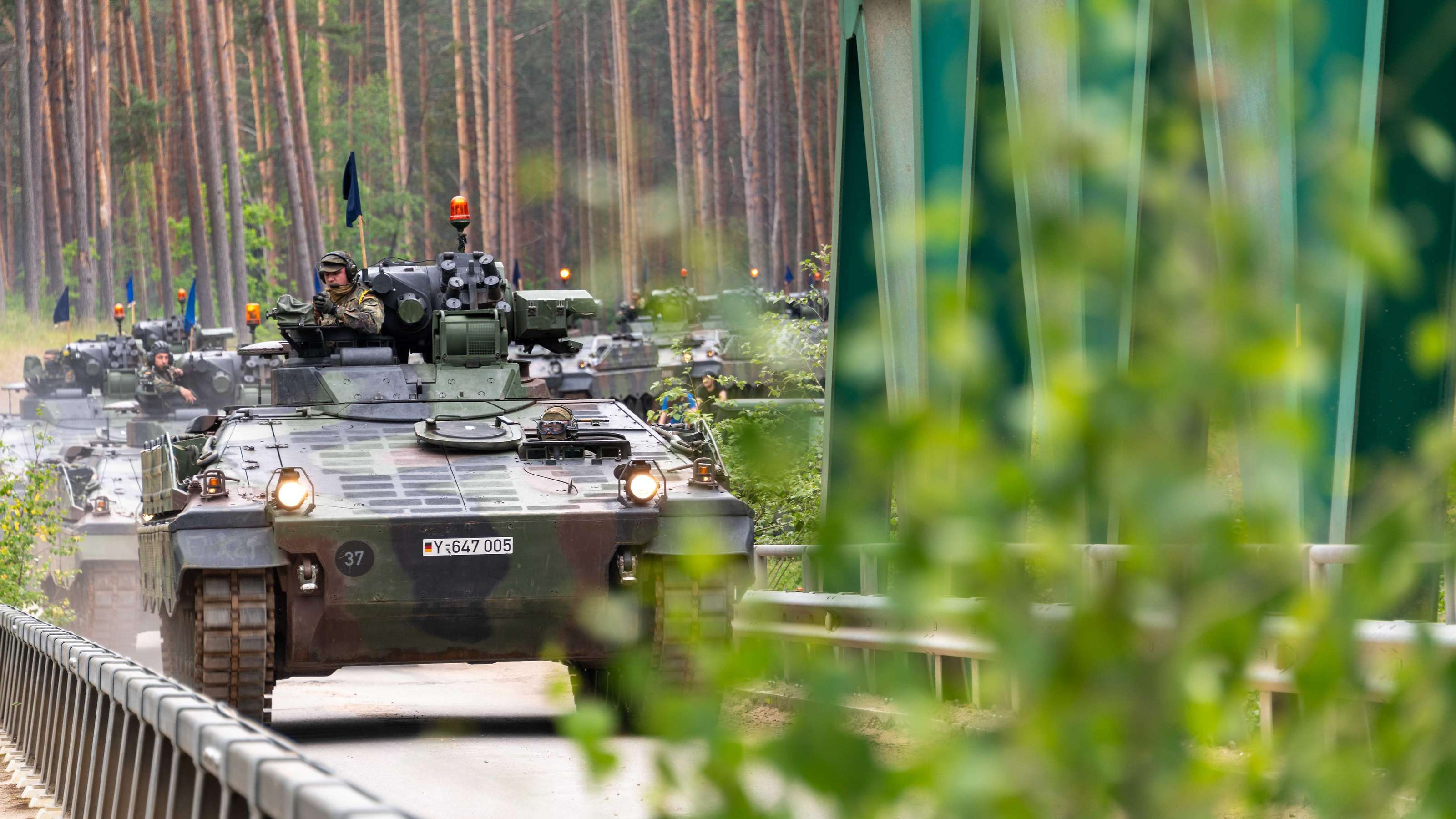 Eine Brigade stärkt Litauen