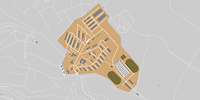 Kasernenplan in Bruchsal