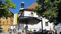 Gottesdienst mit Militärbischof Overbeck unter freiem Himmel