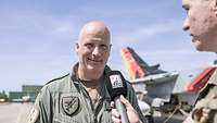 Pressetag Air Defender 23 Inspekteur Luftwaffe im Interview