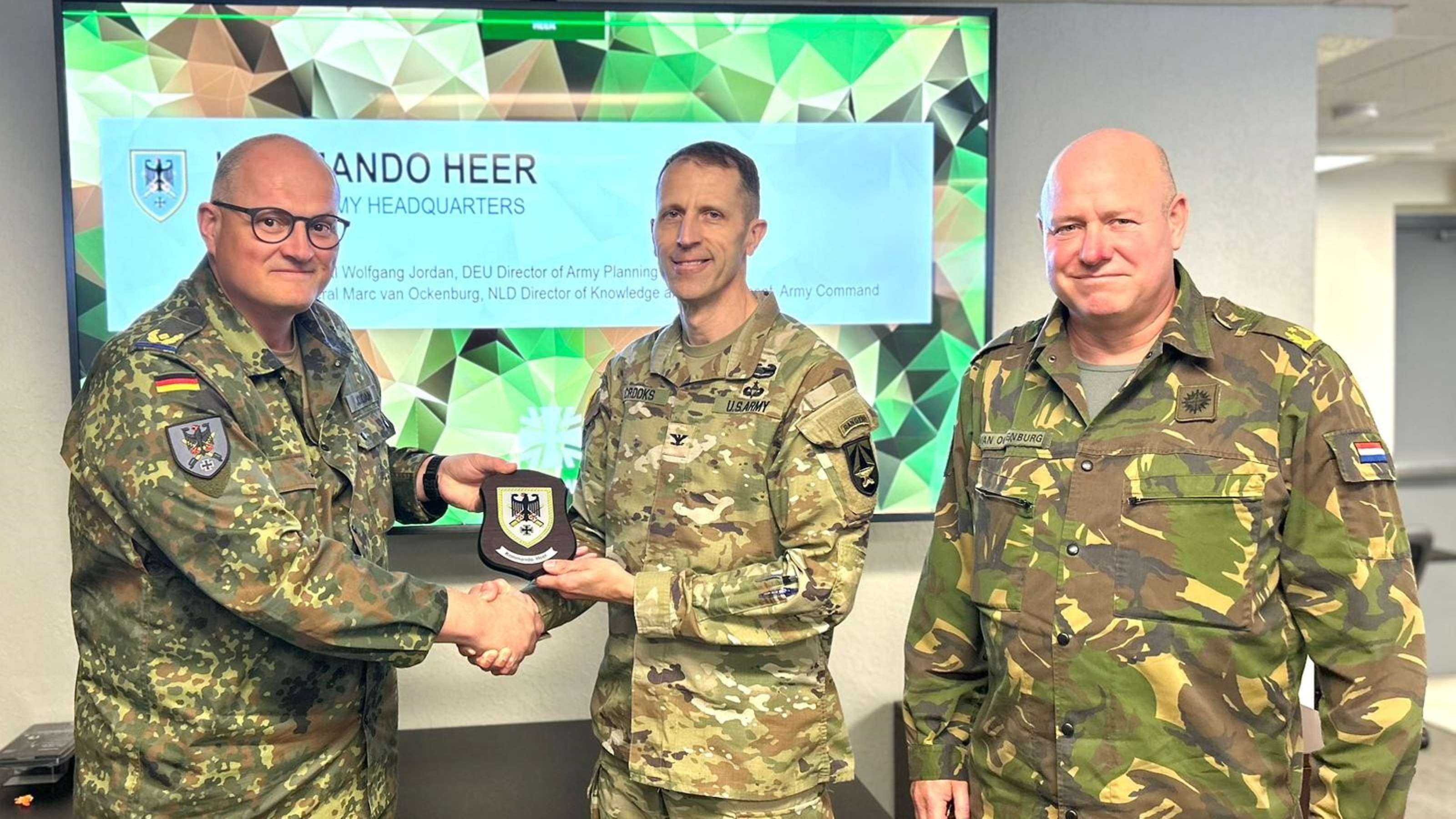 Informationsreise zur US-Armee