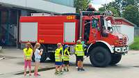 Mit der Feuerwehr unterwegs