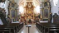 Die Wallfahrtskirche Mariä Himmelfahrt
