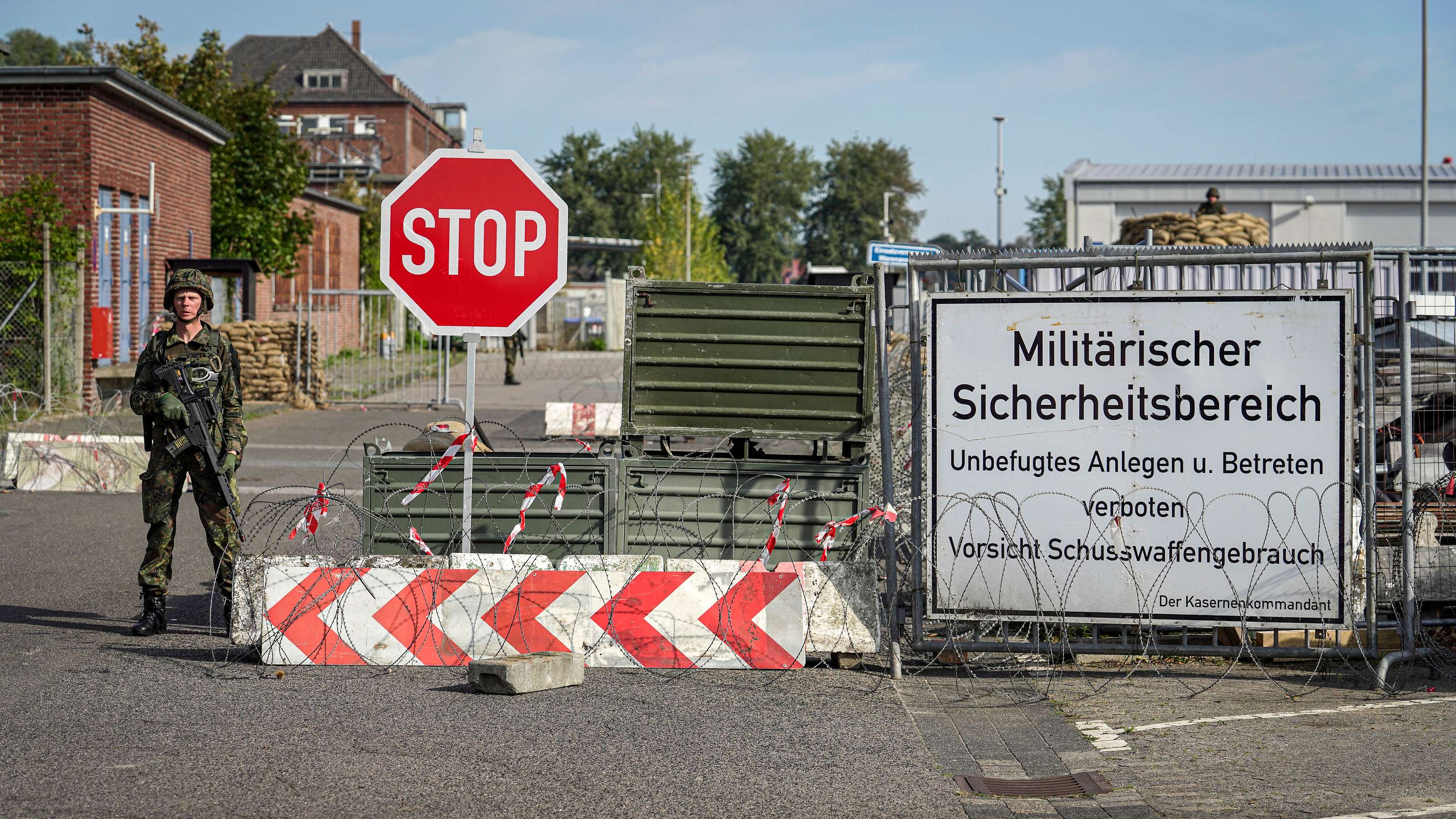 Resolute Guard 2023 Objektschutzübung bei der Marine