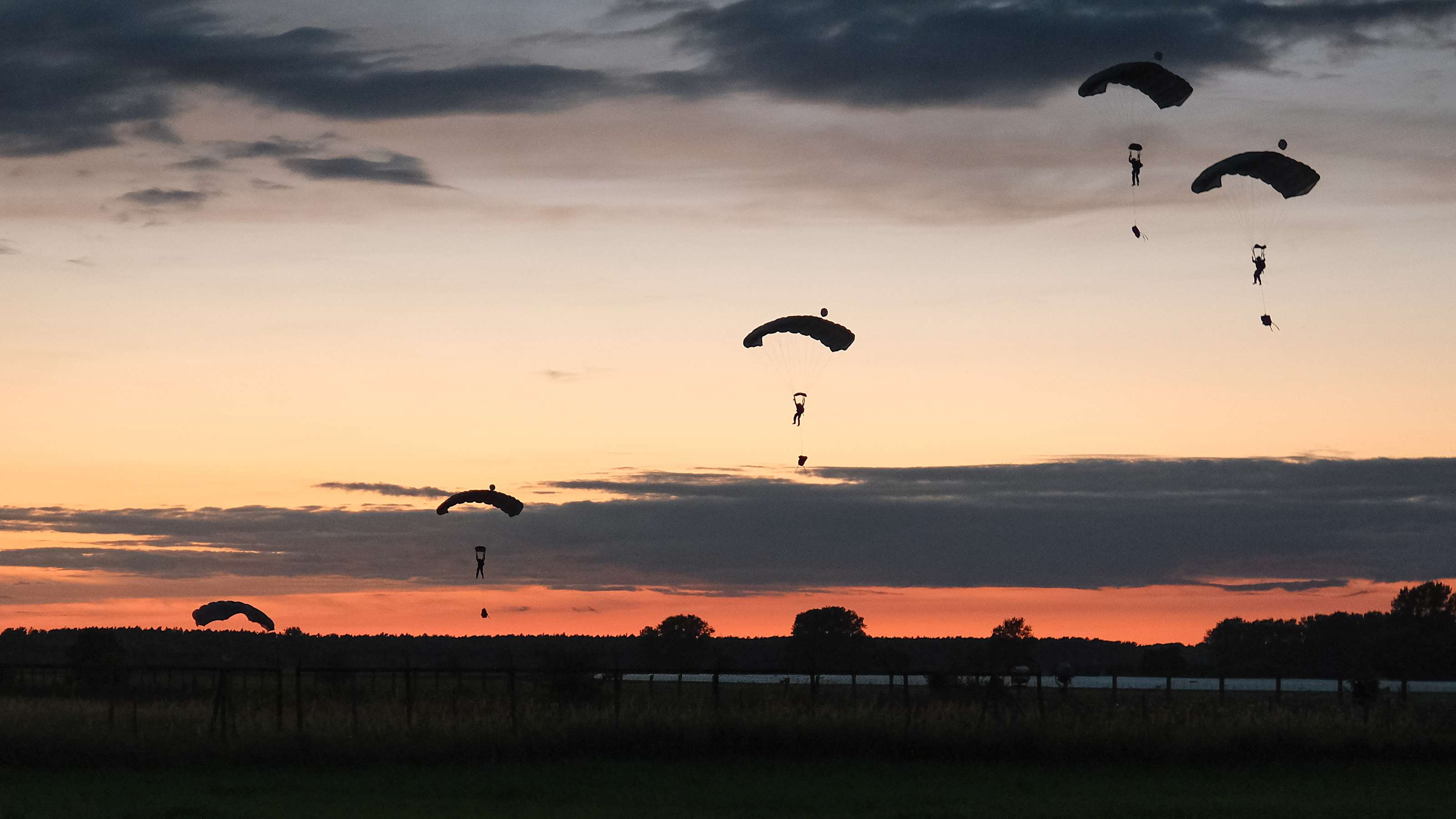 Fallschirmspringer bei der Bundeswehr