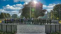 Gruppenbild der Dauner Soldatinnen und Soldaten.