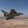 Ein Eurofighter während der Übung Desert Air 2023