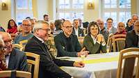 Empfang nach dem Gottesdienst