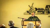 Oberst Gerken, Kommandeur Objektschutzregiment „Friesland“