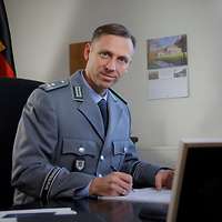 Portrait eines Soldaten