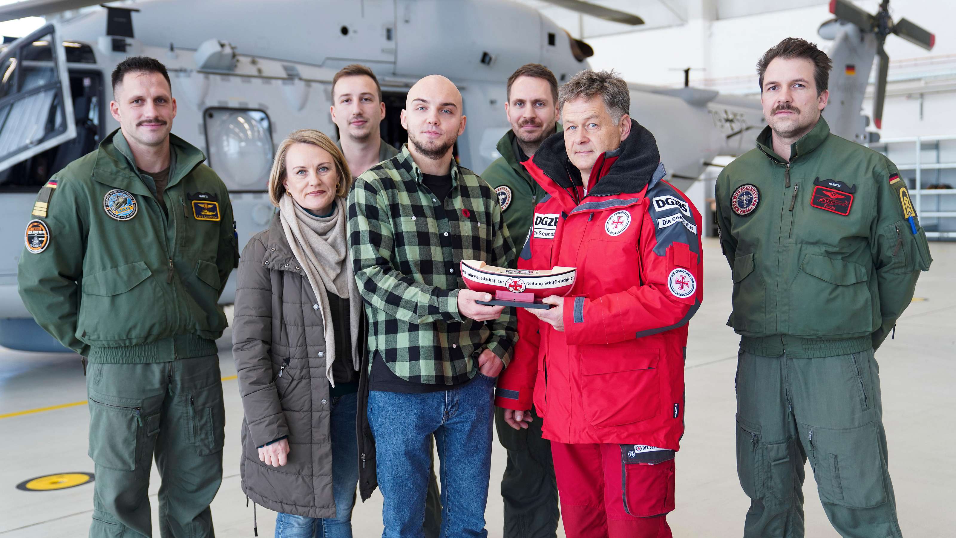 Marineflieger Große Dankbarkeit für Rettung