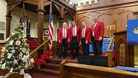 Chor und Musiker in Fort Leonard Wood
