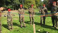 Teambuilding-Spiele