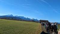 Kutschfahrt durchs Alpenvorland