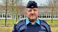 Ein Militärrabbiner in Uniform