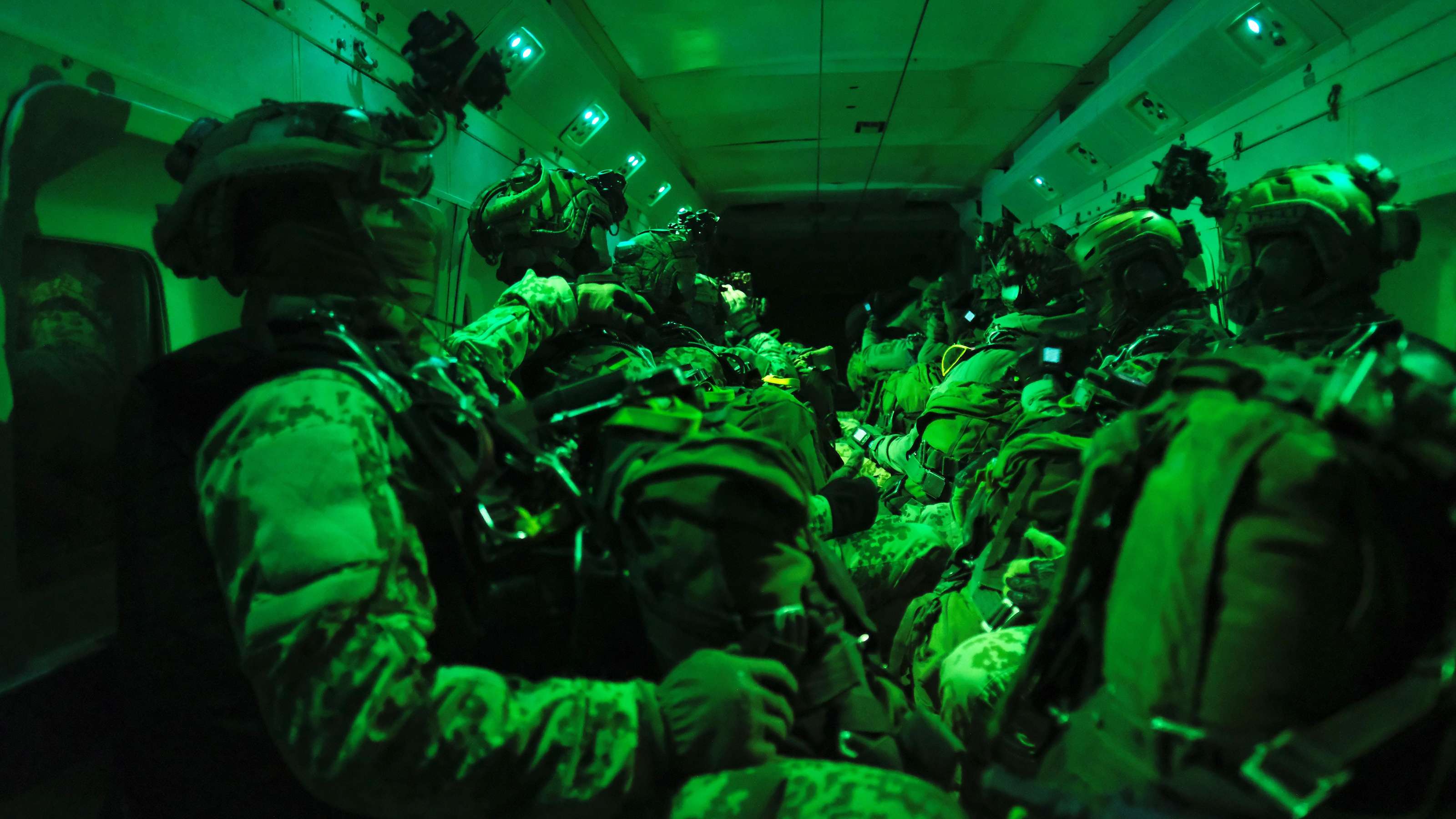 Fernspäher der Bundeswehr springen über Arizona ab