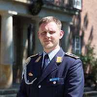 Portrait picture Master Sergeant Thorben Jung