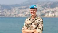 Ein Soldat im Portrait
