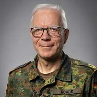 Ein Porträt von Generalmajor Olaf Rohde