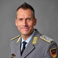 Portrait Oberstleutnant Daniel Wollgarten